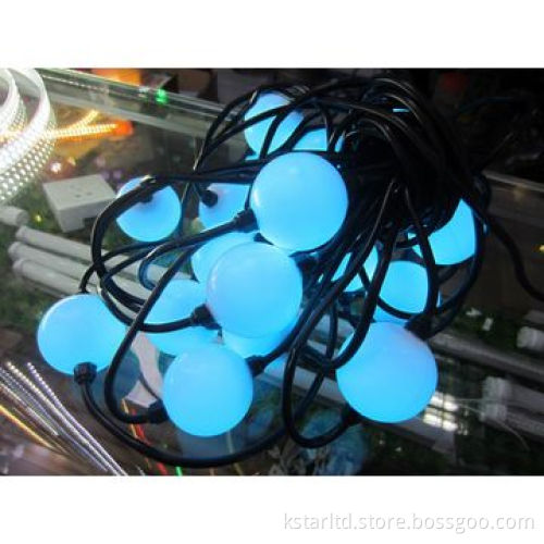 50mm RGB Color Changing Ball String Lights, 10m, w/ 40 Balls, Controller, for Indoor and Outdoor Use